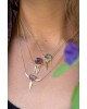 Bull's eye Tourmaline Necklace | Uranus Collection                                                               
